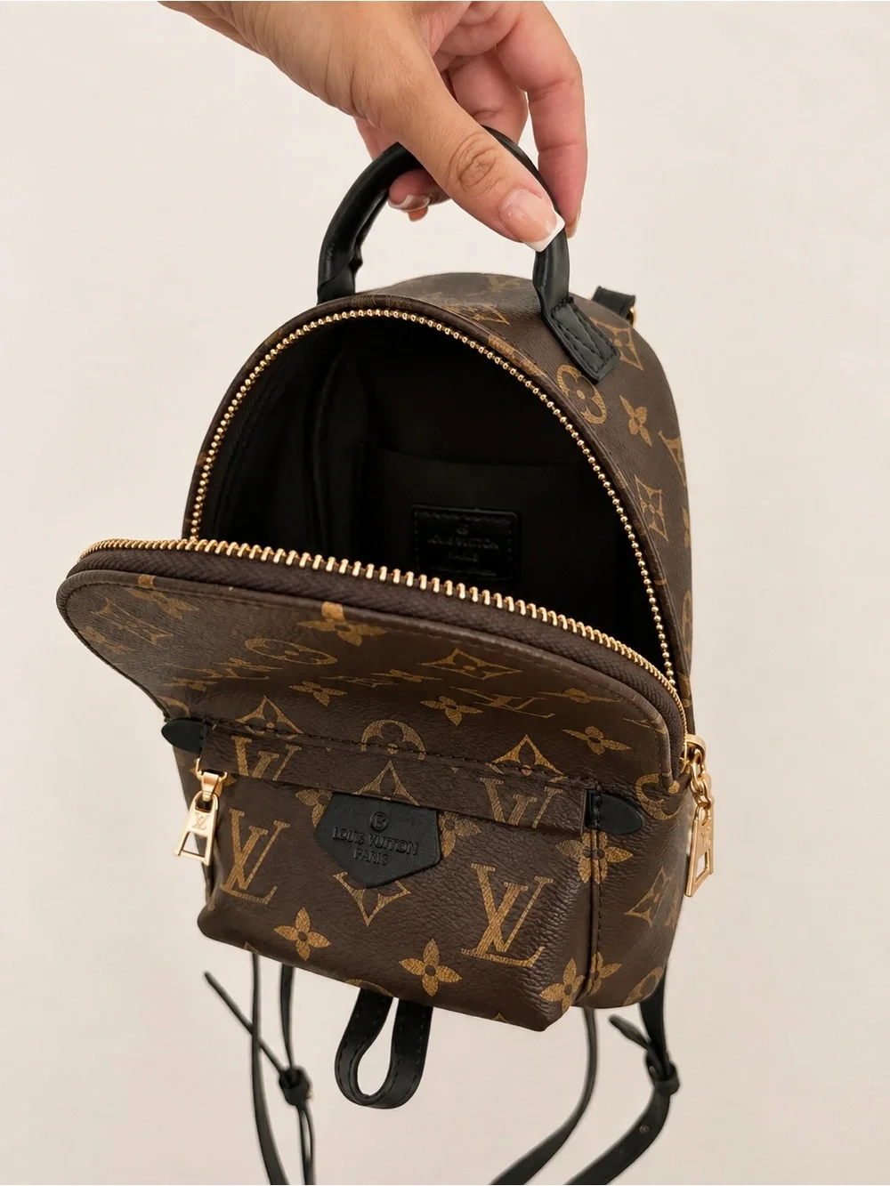 L*V Palm Springs V Louis mini backpack
